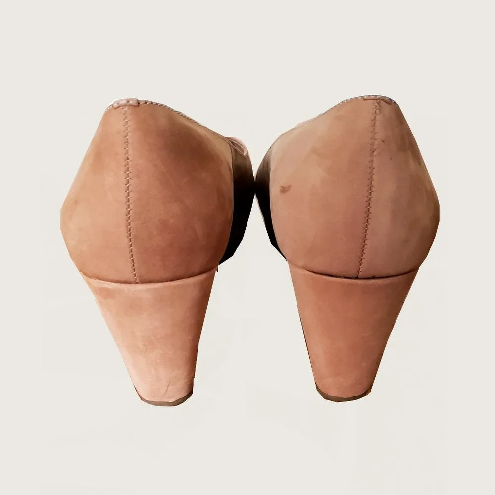 KORS Michael Kors Peep Toe Wedges - Picture 8 of 12